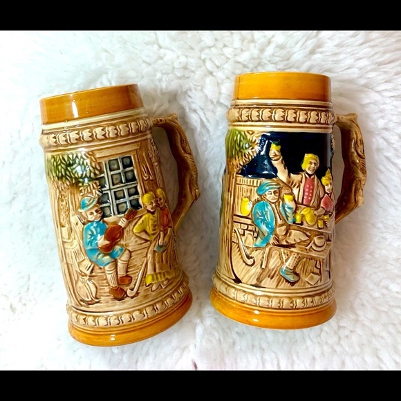 Vintage German Ceramic Beer Mug - Picture 3 of 3